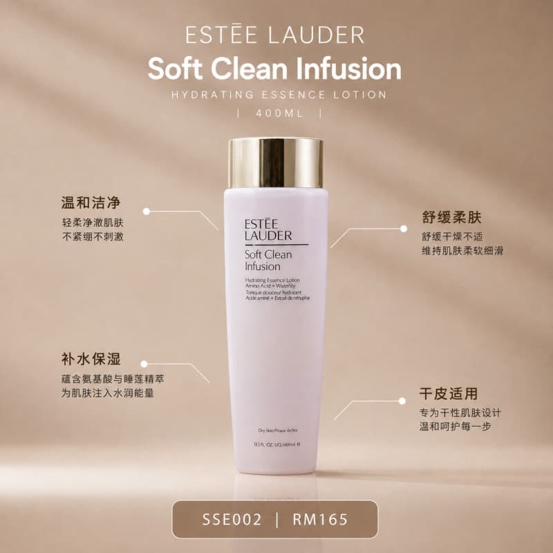 Estée Lauder Soft Clean Infusion Hydrating Essence Lotion