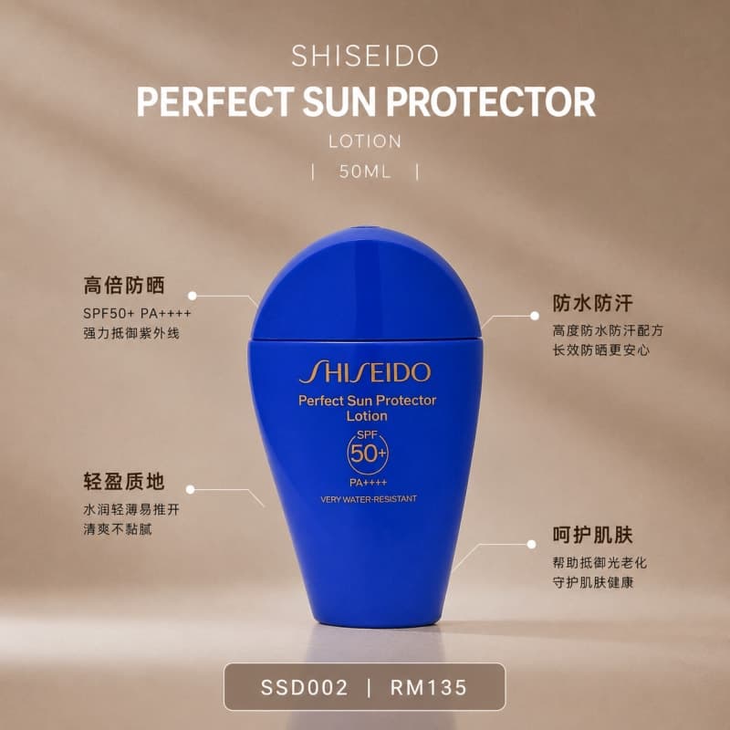 SHISEIDO Perfect Sun Protector Lotion