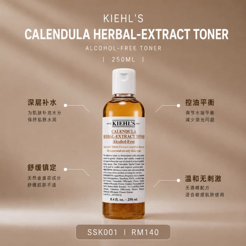 Kiehl’s Calendula Herbal-Extract Toner