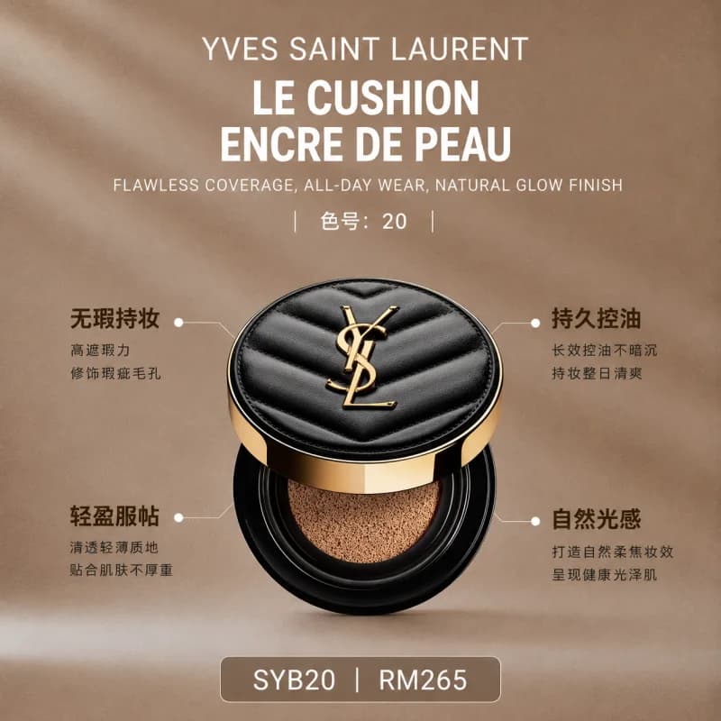 Yves Saint Laurent Le Cushion Encre de Peau